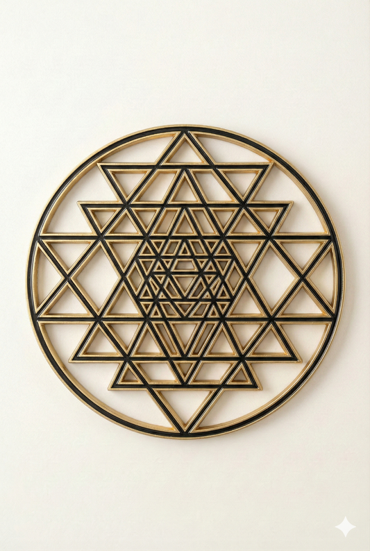 Sri Yantra Duvar Obje
